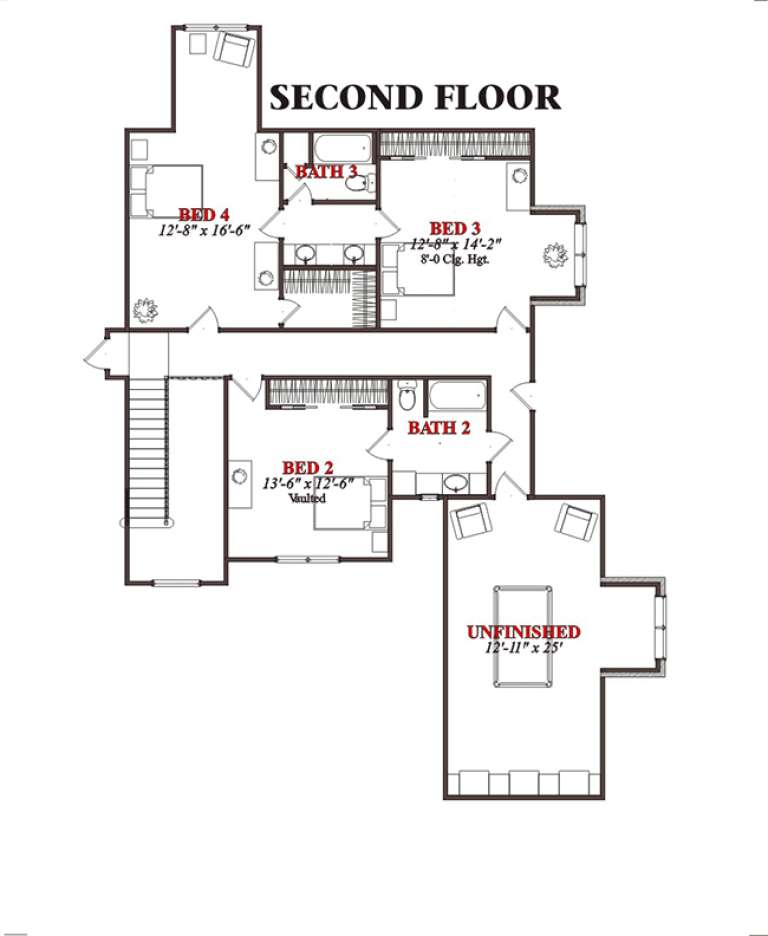 House Plan House Plan #15590 Drawing 2
