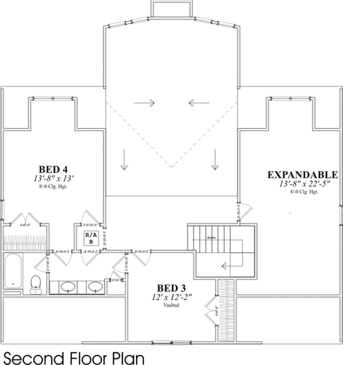 Floorplan 2 for House Plan #1070-00066