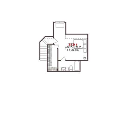 Floorplan 2 for House Plan #1070-00069