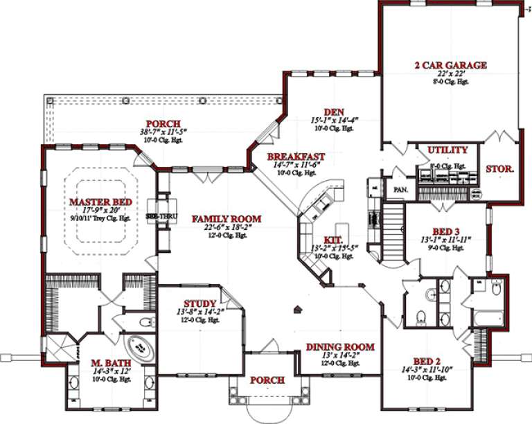 House Plan House Plan #15597 Drawing 1