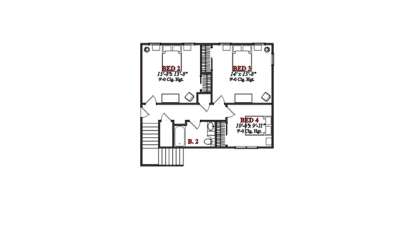 Floorplan 2 for House Plan #1070-00073