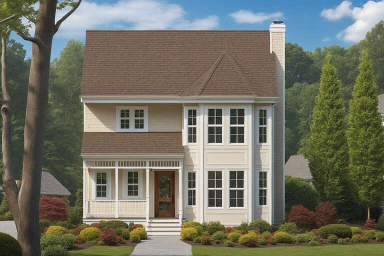 House Plan House Plan #156 Front Elevation