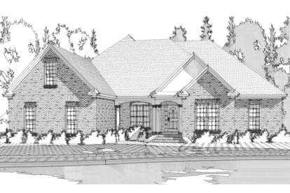 5 Bed, 3 Bath, 2802 Square Foot House Plan - #1070-00075