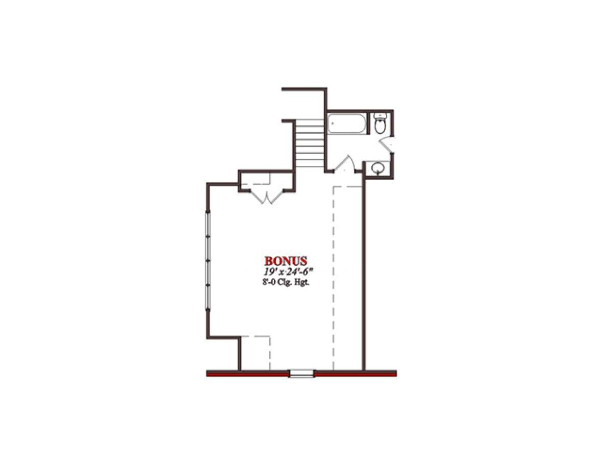 Floorplan 2 for House Plan #1070-00076