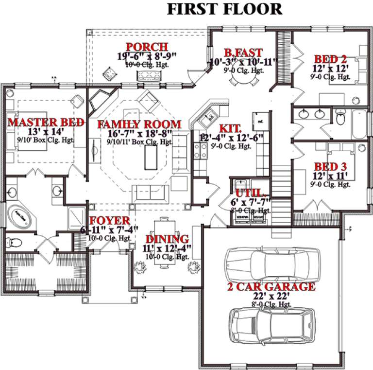 House Plan House Plan #15610 Drawing 1