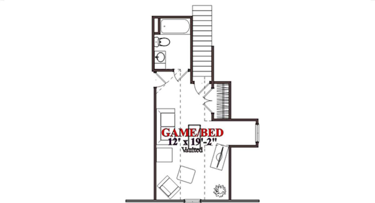Floorplan 2 for House Plan #1070-00084