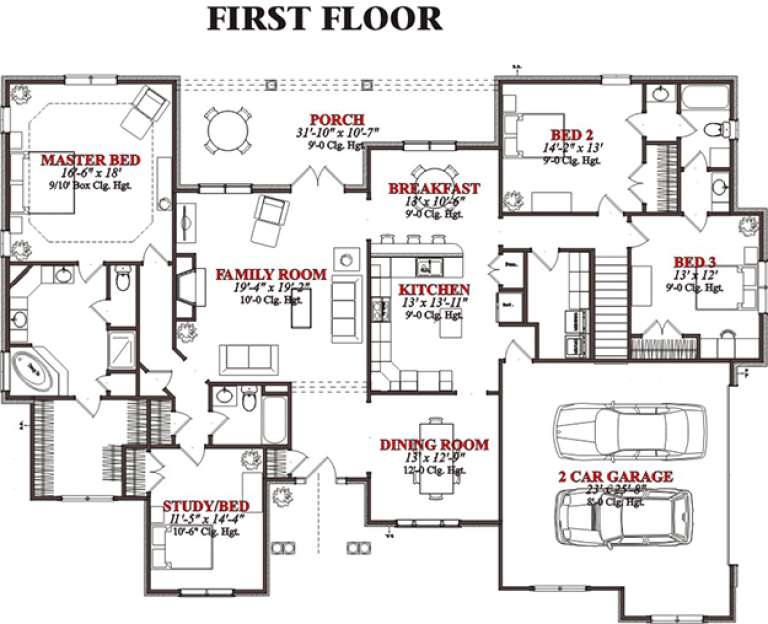House Plan House Plan #15624 Drawing 1