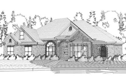 5 Bed, 3 Bath, 2695 Square Foot House Plan - #1070-00099