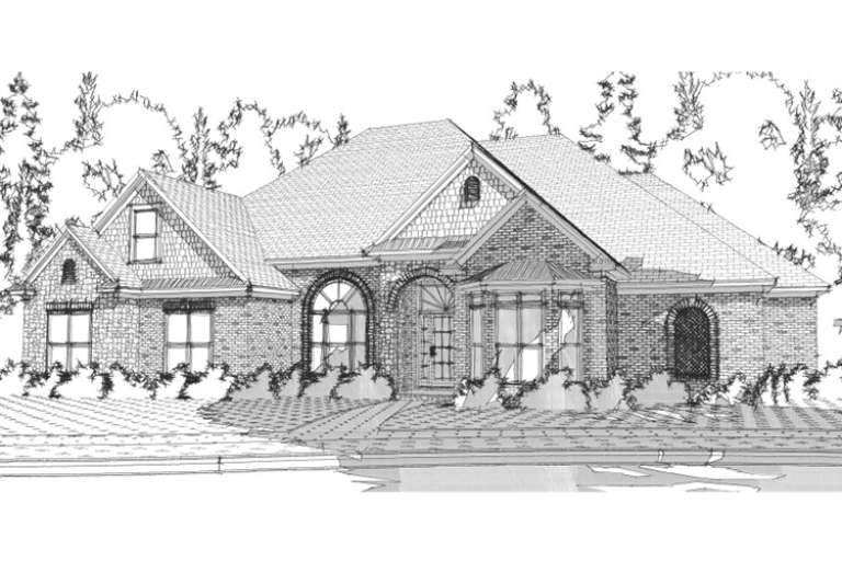 Traditional House Plan #1070-00099 Elevation Photo