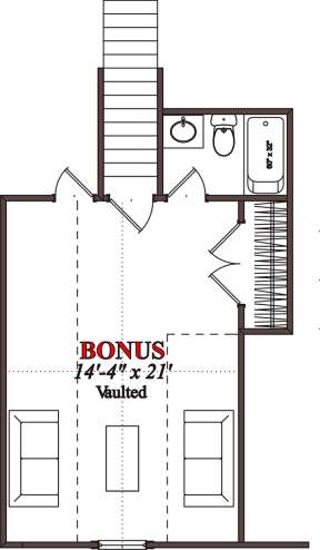 Floorplan 2 for House Plan #1070-00099