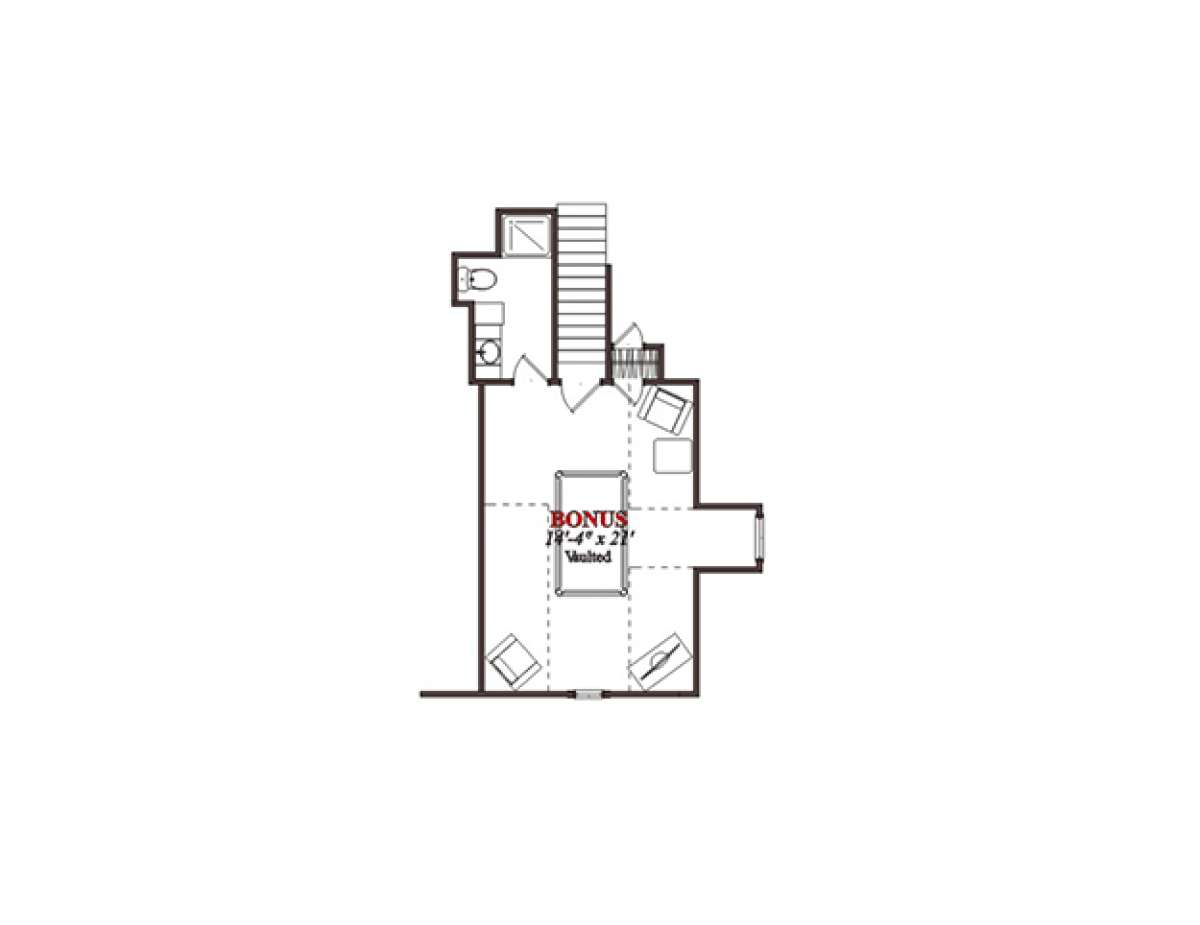 Floorplan 2 for House Plan #1070-00100