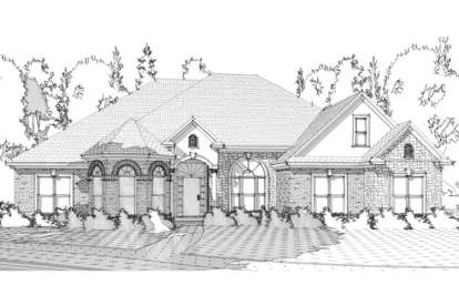 5 Bed, 3 Bath, 2767 Square Foot House Plan - #1070-00101