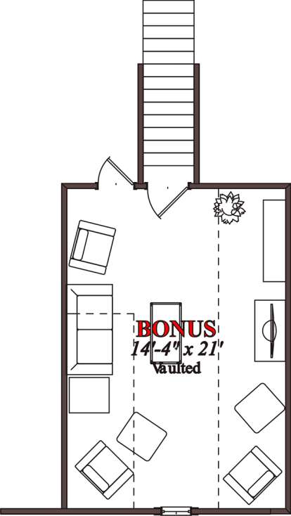 Floorplan 2 for House Plan #1070-00101