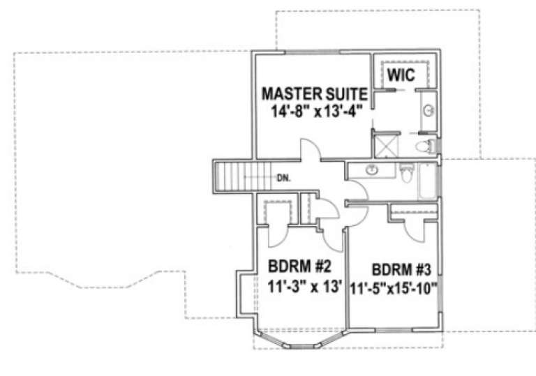 House Plan House Plan #1563 Drawing 3