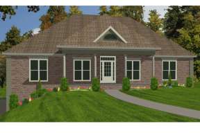 Traditional House Plan #1070-00105 Elevation Photo