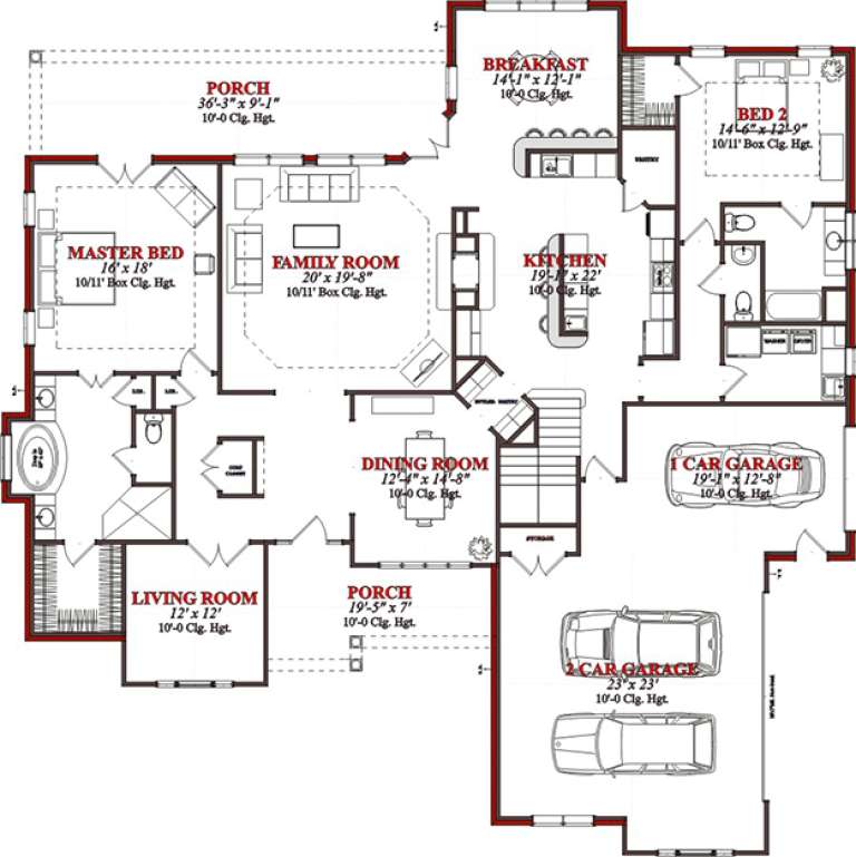 House Plan House Plan #15634 Drawing 1