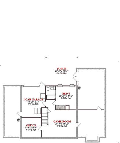 Floorplan 3 for House Plan #1070-00110