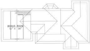 Bonus Floor for House Plan #039-00266