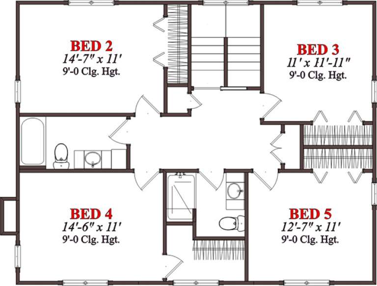 House Plan House Plan #15641 Drawing 2