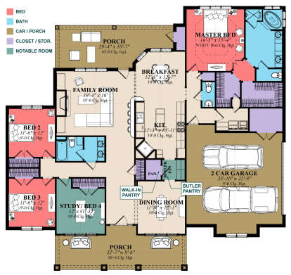Main Floor  for House Plan #1070-00118
