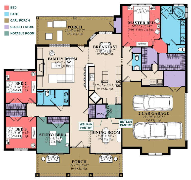 House Plan House Plan #15644 Drawing 1