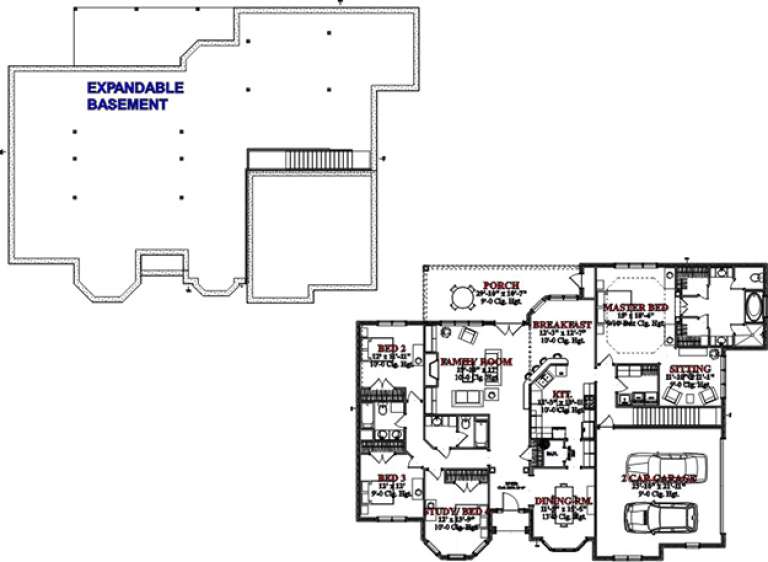 House Plan House Plan #15648 Drawing 3