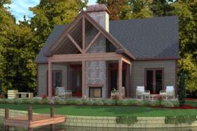 Ranch House Plan #1070-00130 Elevation Photo