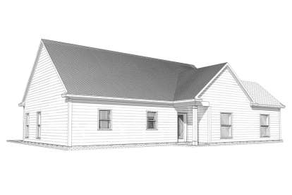Ranch House Plan #1070-00130 Elevation Photo