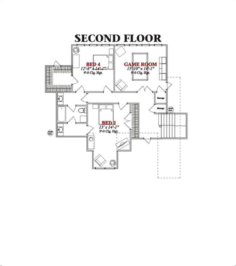 House Plan House Plan #15657 Drawing 2