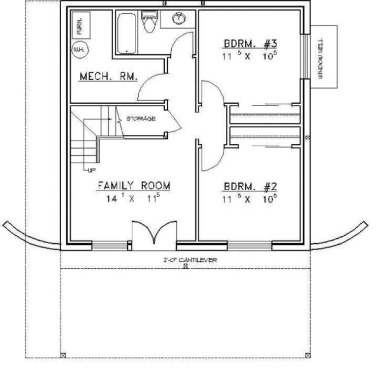 House Plan House Plan #1566 Drawing 1