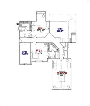 Floorplan 2 for House Plan #1070-00139