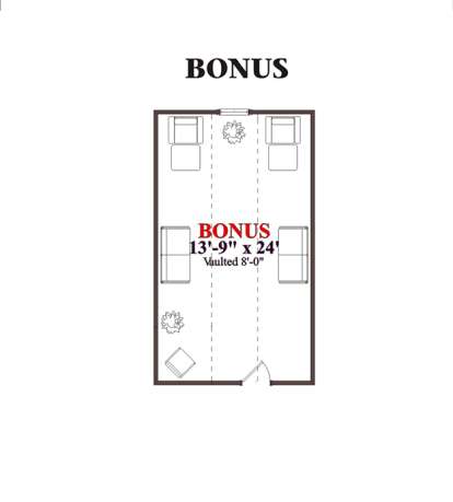 Floorplan 2 for House Plan #1070-00141