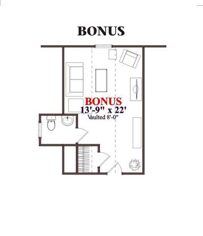 Floorplan 2 for House Plan #1070-00142