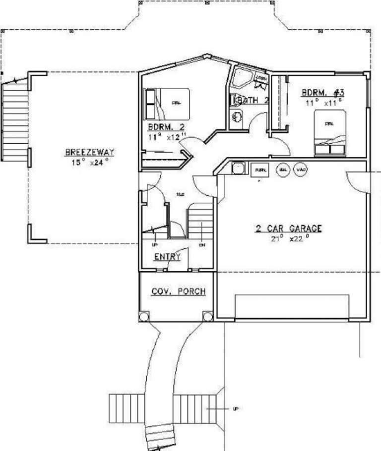 House Plan House Plan #1568 Drawing 1