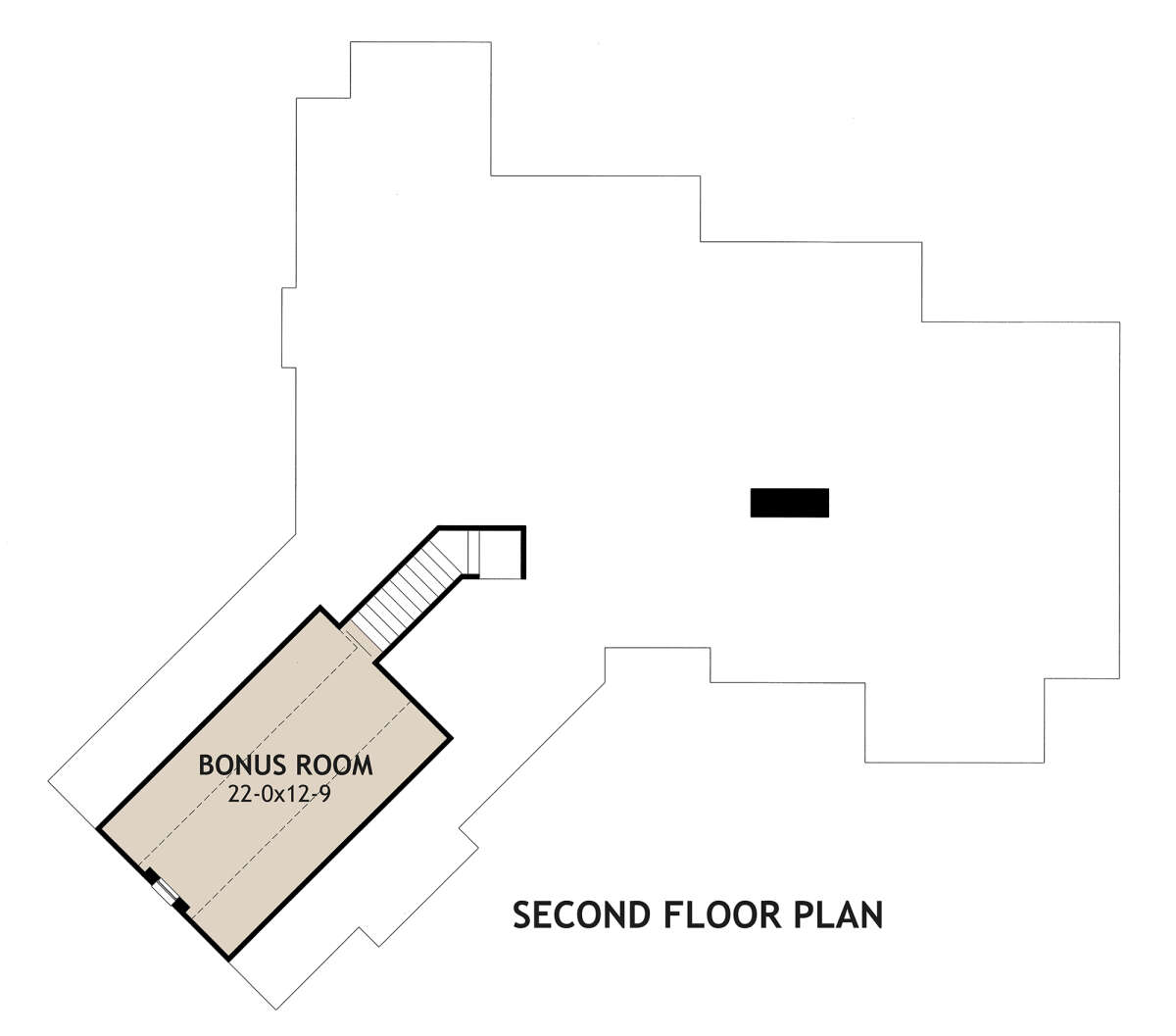 Bonus Room for House Plan #9401-00014