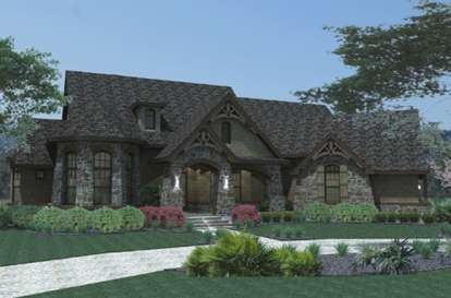 3 Bed, 2 Bath, 2595 Square Foot House Plan - #9401-00015
