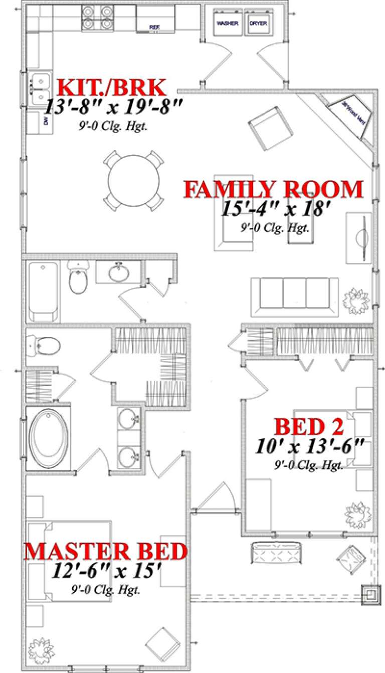 House Plan House Plan #15689 Drawing 1