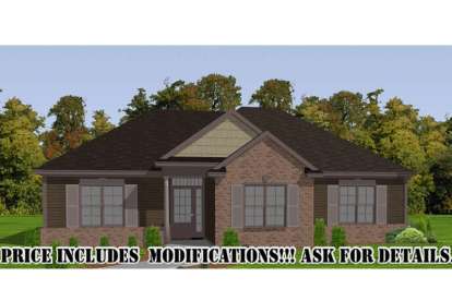 Craftsman House Plan #1070-00162 Elevation Photo