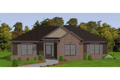 Craftsman House Plan #1070-00162 Elevation Photo