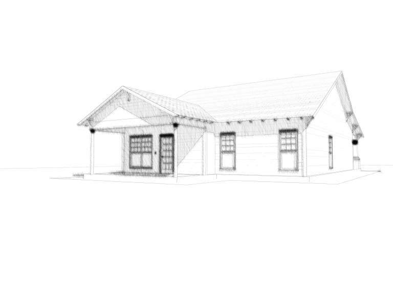 Craftsman House Plan #1070-00172 Elevation Photo