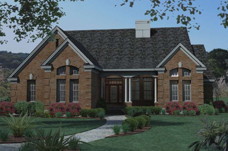 House Plan House Plan #15704 Front Elevation