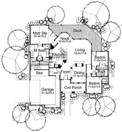 Main Floor for House Plan #9401-00016