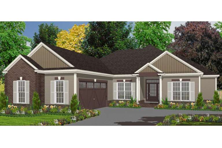 Traditional House Plan #1070-00176 Elevation Photo