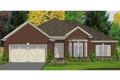 4 Bed, 2 Bath, 2359 Square Foot House Plan - #1070-00178
