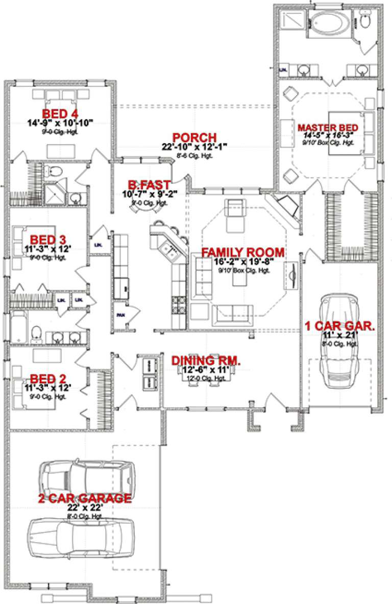 House Plan House Plan #15719 Drawing 1