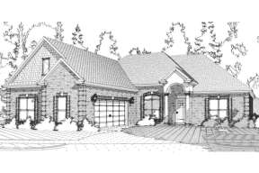Traditional House Plan #1070-00190 Elevation Photo