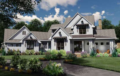 3 Bed, 2 Bath, 2984 Square Foot House Plan - #9401-00018