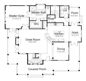 Main Floor for House Plan #9401-00019