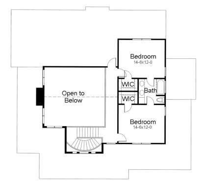Second Floor for House Plan #9401-00019