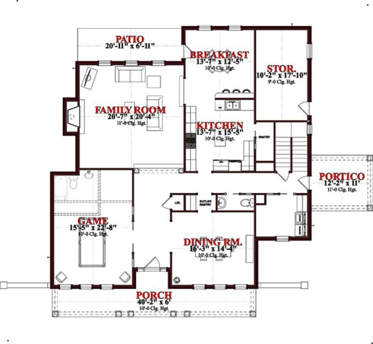 House Plan House Plan #15733 Drawing 1